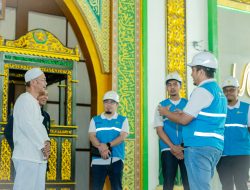 PLN Pastikan Listrik Andal di Masjid-Masjid Utama Palembang Jelang Salat Idul Fitri 1447 H