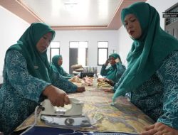 CSR IMIP Inisiasi Kerajinan Ecoprint, Pacu Ekonomi Kreatif Lokal