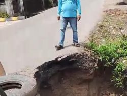 Akses Jalan Hampir Terputus, Kades Talang Leban Desak Instansi Terkait Segera Turun Tangan