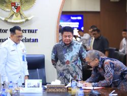 Gubernur Herman Deru Saksikan Penandatanganan NPHD antara Pemprov Sumsel dan Unsri