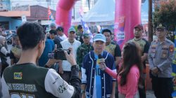 Sambut HUT Palembang ke-1343, Ribuan Warga Ikuti Roadshow Jalan Sehat