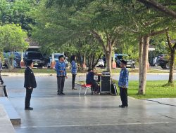 Apel Gabungan Peringati Hari Otonomi Daerah ke-XXX di OKU Timur, Sekda Rusman Pimpin Langsung