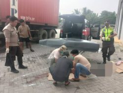 Perkerja Gudang di Jayanti Terlindas Mobil kontainer, Polresta Tangerang : Murni Kecelakaan