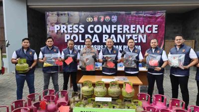 Polisi Amankan 3 Pelaku Pemindahan LPG Bersubsidi ke 12 Kg