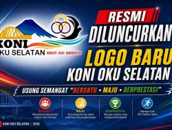 Resmi Diluncurkan, Logo Baru KONI OKU Selatan Usung Semangat “Bersatu , Maju Berprestasi”