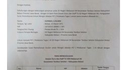 Surat Pengajuan Usulan Para Dewan Guru SDN Mekarsari 04 Perihal PLT Kepala Sekolah Segera Dapat Di Wujudkan Disdik Kabupaten Bekasi