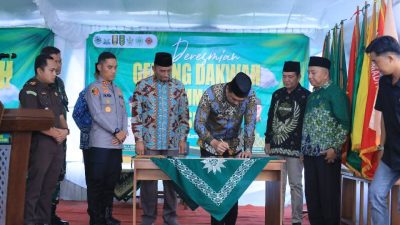 Peresmian Gedung Dakwah Muhammadiyah di Hadiri Bupati dan Wakil Bupati OKU Selatan