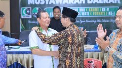 Sikap Ksatria di Musda V KAHMI OKU Selatan: Hendri Yanto Beri Selamat kepada H. Misnadi