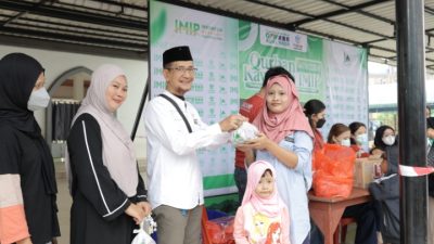 IMIP Bagikan Ribuan Paket Daging Kurban untuk Warga Bahodopi