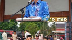 Suasana Haru, Wabup Yudha Sambut Kedatangan 437 Jamaah Haji Kloter I Asal OKU Timur