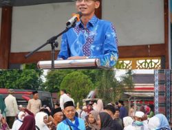Suasana Haru, Wabup Yudha Sambut Kedatangan 437 Jamaah Haji Kloter I Asal OKU Timur