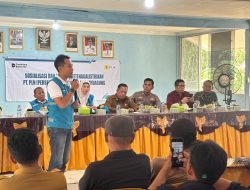 Dengarkan Aspirasi Warga, PLN UP3 Ogan Ilir Sosialisasikan Kondisi Kelistrikan di Tulung Selapan