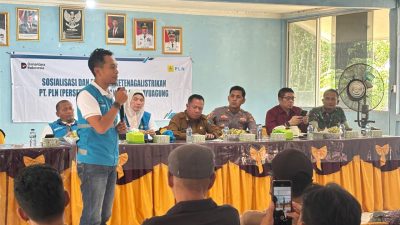 Dengarkan Aspirasi Warga, PLN UP3 Ogan Ilir Sosialisasikan Kondisi Kelistrikan di Tulung Selapan