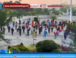 ASN OKU Selatan Lakukan Senam Sehat Upaya Wujudkan ASN Sehat Solid  Produktif Menuju OKU Selatan Berjaya