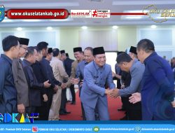 Wakil Bupati OKU Selatan Hadiri Paripurna DPRD dalam Agenda Mendengarkan Pandangan Umum Fraksi Terhadap Raperda Pertanggungjawaban APBD TA 2025