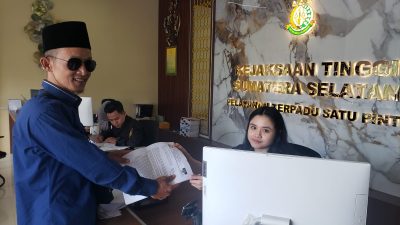 ‎MP NKRI Gelar Pendapat di Kejati Sumsel