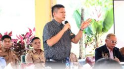 Bupati Lanosin Rapat Pembahasan Penyelesaian Tampal Batas OKU Timur – OKI
