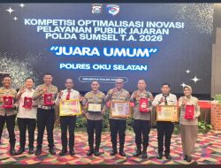 Prestasi Gemilang! Polres OKU Selatan Borong Empat Penghargaan dan Rebut Juara Umum Polda Sumsel