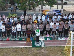Kemarau Melanda, Polres OKU Selatan dan Ratusan Warga Bersama Memohon Hujan Penuh Berkah