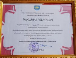 Tak Main-Main Soal Pelayanan, Bapperida OKU Selatan Siap Terima Sanksi Jika Tak Sesuai Standar