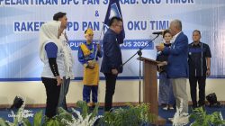 Lantik Ribuan Relawan di OKU Timur, Iskandar Perkuat Basis PAN Menuju Pemilu 2029
