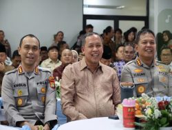 Tri Ardhianto Hadiri Acara Pisah Sambut Kapolres Metro Bekasi Kota
