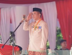 Pemkab Karawang Gelar Upacara Pengibaran Bendera Merah Putih dalaam Rangka Memperingati HUT Ke-81 Kemerdekaan Indonesia