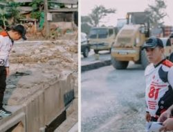 Bupati Karawang Tinjau Peningkatan Jalan Interchange Karawang Timur, Ditargetkan Rampung Akhir Tahun