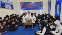 HUT ke-28 PAN di OKU Timur Berisantunan Anak Yatim, Ribuan Warga Terima Bantuan