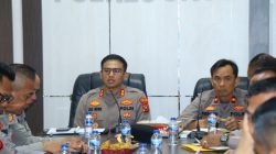 Kapolres OKU Timur Pimpin Rapat Anev Kinerja dan Tanggap darurat Karhutla
