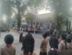 Siswa SDN Tridayasakti 04 Tambun Selatan,Sangat Antusias Ikuti Upacara Hari Pramuka ke 65