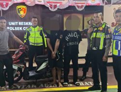 Patroli Blue Light Polisi Amankan Pelaku Curanmor di Talaga Tangerang