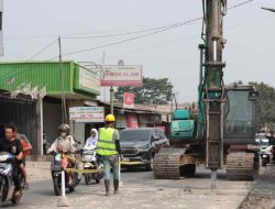 Perbaikan Jalan Cangkudu–Cisoka Mencapai 1,5 Km Lebih