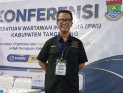 Hendra Wijaya Terpilih dalam Konferensi PWI Kabupaten Tangerang