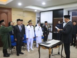Bupati OKU Selatan Secara Resmi Lantik Idnan Hadi Sebagai Camat Sungai Are