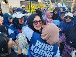 Siap Maju demi Kemajuan Desa, Wiwi Kurnia Jadi Bacalon Pertama yang Mendaftar Ikut Kontestasi Pilkades Cengkong