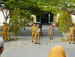 Sekda Pimpin Apel, Tegaskan Komitmen Zero Toleransi Terhadap pelaku Korupsi