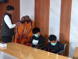 Polresta Karawang dan Polsek Telukjambe Timur Ringkus 4 Pelaku Curanmor, 7 Motor Disita