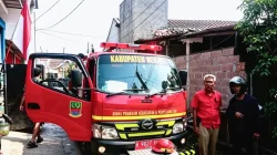 Warga Masyarakat Perumahan Taman Tridaya Indah 2 RT 003/014 Desa Tridayasakti – Kecamatan Tambun Selatan Di Hebohkan Dengan Musibah Terjadinya Kebakaran