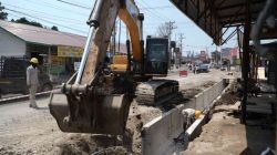IMIP Benahi 9 Km Drainase Trans Sulawesi, Ribuan U-ditch terpasang di Bahodopi