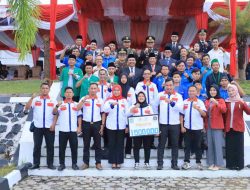 Tiga Organisasi KNPI, KONI dan KORMI OKU Selatan Kompak Hadiri Upacara Sumpah Pemuda 2026