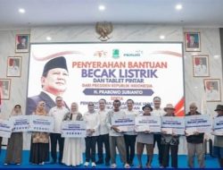 Kabupaten Karawang Terima Bantuan 220 Becak Listrik Gratis dari Presiden Prabowo
