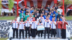 Tiga Organisasi KNPI, KONI dan KORMI OKU Selatan Kompak Hadiri Upacara Sumpah Pemuda 2026