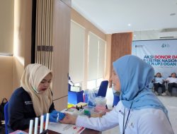 Semarak Hari Listrik Nasional ke-81, PLN UP3 Ogan Ilir Salurkan Kepedulian Lewat Donor Darah