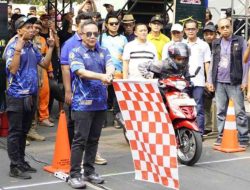 Sekda Kabupaten Tangerang, Membuka Ajang KNPI Dragbike Kejuaraan Provinsi