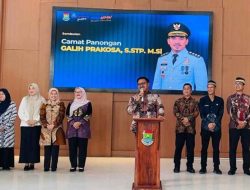 Galih Prakosa Resmi Menjabat Camat Panongan